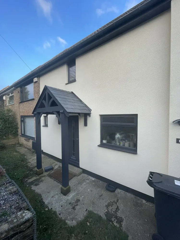 External wall insulation system installation and finish